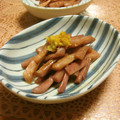 時花菜's cooksnap of when they made ♡ママの味♡ずいきの酢の物♡.