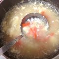 とろけい's cooksnap of when they made 卵白消費！スープ.