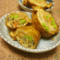 時花菜's cooksnap of when they made 五目巾着.