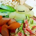 みね猫's cooksnap of when they made ベイマックス風な大根アート鍋.