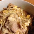 なないろの雪's cooksnap of when they made もやしと豚バラ肉の節約たまご丼ぶり.