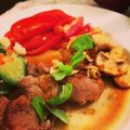 yuripon222's cooksnap of when they made ポークソテー★グレフルバルサミコソース.