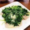 YUKIKI☆'s cooksnap of when they made 時短✿シャキシャキ豆苗＆豚しゃぶ重ね蒸焼.