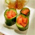 みっくママ's cooksnap of when they made ☆お刺身が映える！胡瓜の飾り切り①☆.