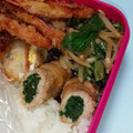 えみぶうた's cooksnap of when they made ほうれん草とチーズの豚肉巻き.