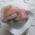 miyuki12's cooksnap of when they made タルタルはんぺんのベーコン巻♪.