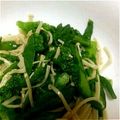 MofeMofee's cooksnap of when they made 菜の花とエノキの麺つゆ和え♪お弁当にも.