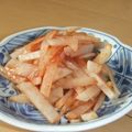 きらり流れ星's cooksnap of when they made ∮ 大根✰ピリ辛✰ケチャップ蒸し ∮.