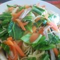 かぴーな's cooksnap of when they made ☆野菜たっぷり塩焼きそば 簡単幼児食.