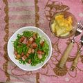 ma:9's cooksnap of when they made 水菜とベーコンのうまうまサラダ.