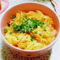 ののっく's cooksnap of when they made 玉ねぎと油揚げで☆簡単卵とじ.