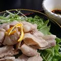 htmrk's cooksnap of when they made 豚肉の冷しゃぶ★柚子胡椒＆ポン酢ドレ.