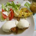 noanoaR's cooksnap of when they made モッツァレラチキン　アップルソース添え。.