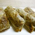 maruru-nn's cooksnap of when they made 絶品ヘルシー★キャベツの揚げない春巻き.