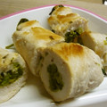 maruru-nn's cooksnap of when they made 菜の花のささみ巻き.
