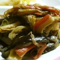 maruru-nn's cooksnap of when they made にんじん・ナス・ちくわの簡単きんぴら.