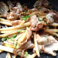 ♪かずみ♪'s cooksnap of when they made 豚肉とじゃがいもの塩炒め.