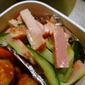 ＲＥＴＳＵＡ．Ｔ's cooksnap of when they made キュウリとハムの棒棒鶏風サラダ.