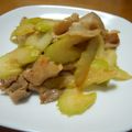 まゆみ母ちゃん's cooksnap of when they made ご飯が進む♪豚肉とセロリの味噌炒め.