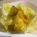 maruru-nn's cooksnap of when they made 白菜とサツマイモのレモンバター炒め.