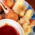 ショコラティあずさ's cooksnap of when they made ちくわのクリームチーズ揚げ.