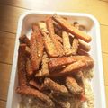 秋ちん's cooksnap of when they made 余ったパンの耳で☆きなこ揚げパンラスク.