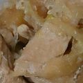 えんそく's cooksnap of when they made ヒラヒラ大根で土鍋蒸し鶏.
