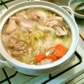 ふじじまさ's cooksnap of when they made ☆★ほかほか♡簡単鶏鍋★☆.