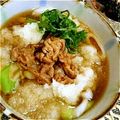 moom510's cooksnap of when they made 風邪引きさんのホカホカおろし肉うどん.