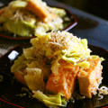 haruku221's cooksnap of when they made ☆キャベツと厚揚げとしらすのポン酢炒め☆.