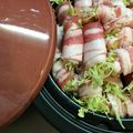 MIDORI翠's cooksnap of when they made 春キャベツの豚肉蒸し〜柚子胡椒ぽん酢添え.