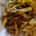 理世☆'s cooksnap of when they made ✿牛丼＠オイスターソース風味＠黄身で❤✿.