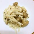 ESPERANSA's cooksnap of when they made レンジで出来ちゃう❀茸の塩漬け 保存も♡.