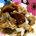 sakokaasan's cooksnap of when they made 簡単♪豚とナスの甘辛みぞれ煮.