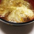 素足禁止's cooksnap of when they made とっても簡単♪レタスと卵のスープ.