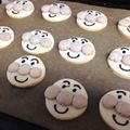 はげまる's cooksnap of when they made 卵アレルギーOK！アンパンマンクッキー.