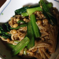 箱じゅん's cooksnap of when they made 超簡単　ダイエット小松菜とえのきの和え物.