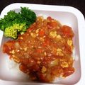 ぱてきっちゃん's cooksnap of when they made 簡単！トマトのヘルシーキーマカレー.