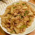 TMY☆86's cooksnap of when they made ✳︎鶏挽肉と長芋のオイスター炒め✳︎.