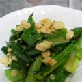 maruru-nn's cooksnap of when they made ★小松菜の天かす&ごま和え★.