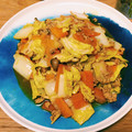 e．r．i．k．a's cooksnap of when they made ☆白菜と豚挽き肉としめじのカレー炒め☆.