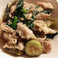 クックN47SDG☆'s cooksnap of when they made 豚肉と茄子とほうれん草の生姜煮!!!.