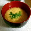 くまりん♪'s cooksnap of when they made ふわふわ卵の簡単お味噌汁♡.