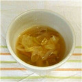 msft5632's cooksnap of when they made 超簡単！レタスとメンマのスープ.