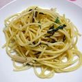 ことっちゃん's cooksnap of when they made 付け合せに♪　大葉のﾊﾟｽﾀ.