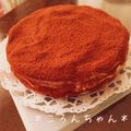 コロンちゃん♡'s cooksnap of when they made ココアスポンジケーキ.