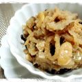プティブーケ's cooksnap of when they made 切り干しとひじきのおから炊き.