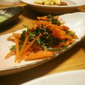 hitkat's cooksnap of when they made ニラとにんじんの和え物*.