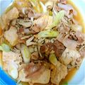 おやんず's cooksnap of when they made 豚肉でつくる肉豆腐.