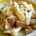 まゆ0910's cooksnap of when they made 白菜と豚肉の中華炒め.
